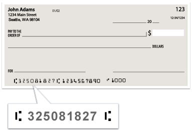 Routing Number | Nordstrom Federal Credit Union